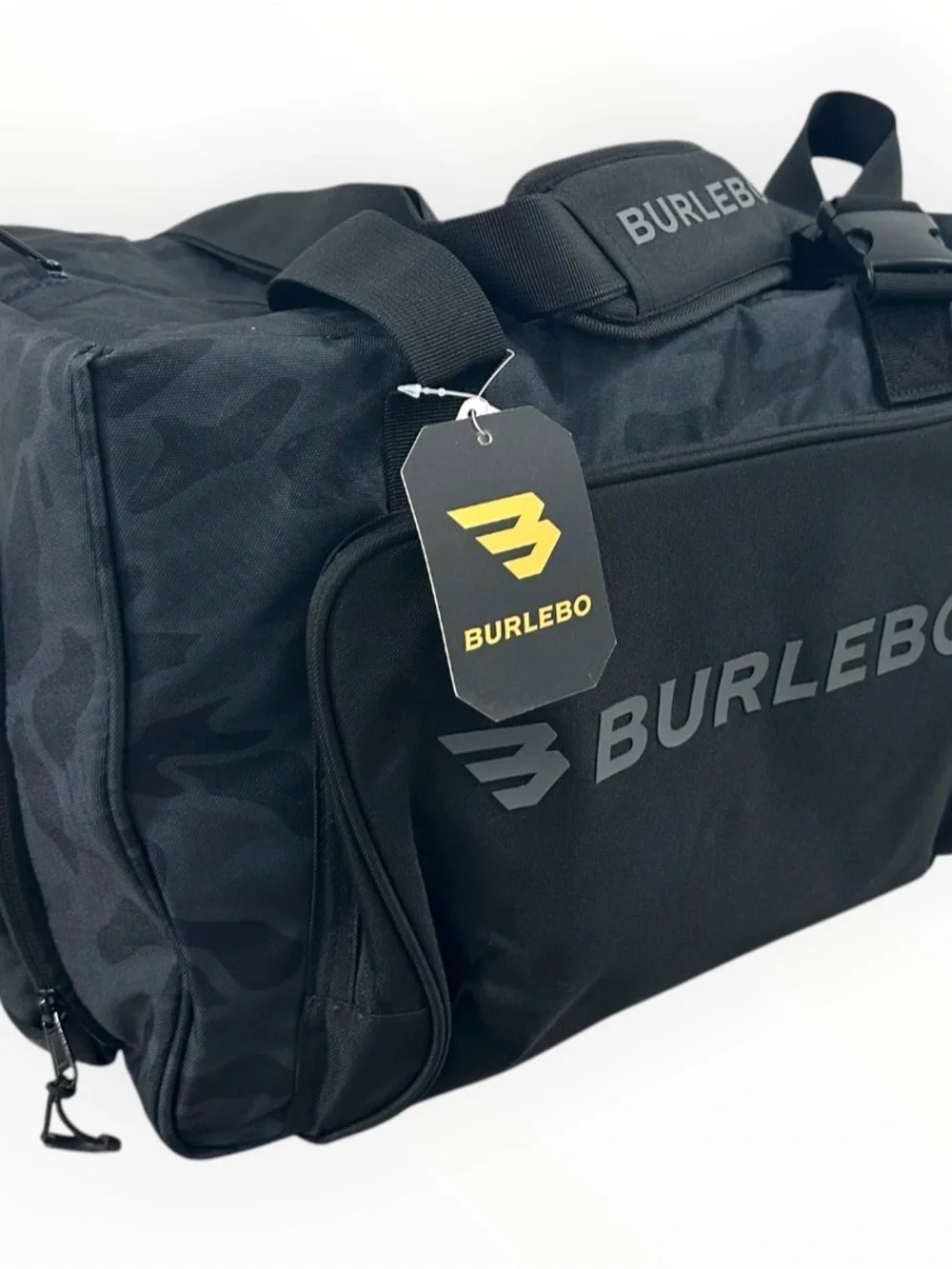 BURLEBO Cooler Bag Black Camo 36 Can Insulated Outdoor Tailgate NWT